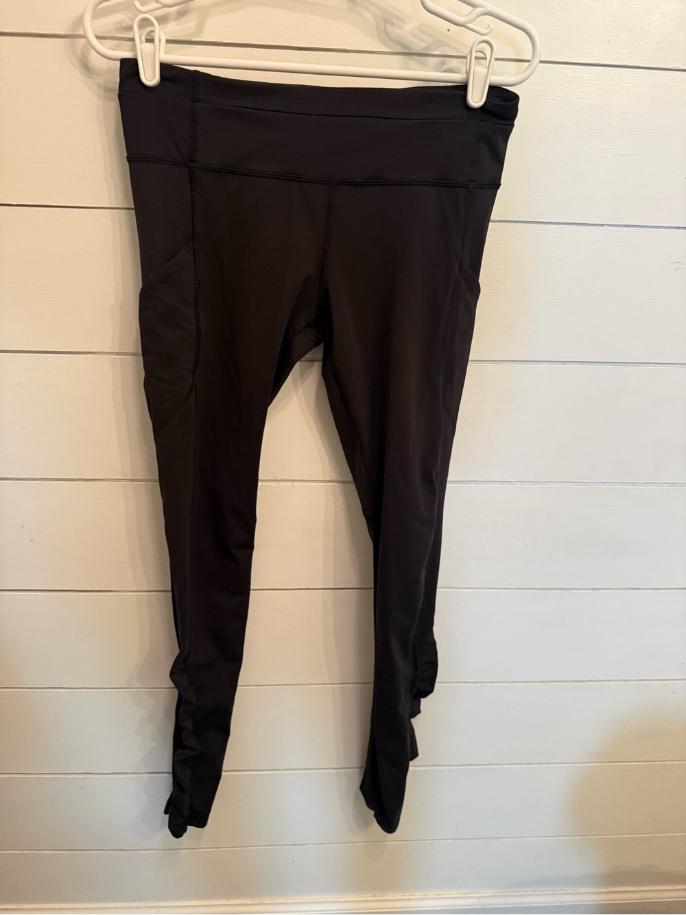 Lululemon Black High-Waist Workout Leggings size 8